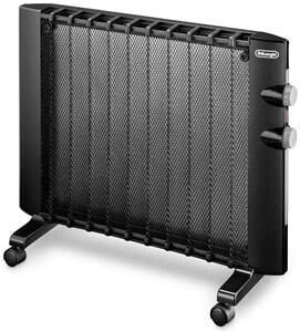 Обогреватель De'Longhi HMP 1000 - Radiator - Mica - Indoor - Floor - Black - 1000 W