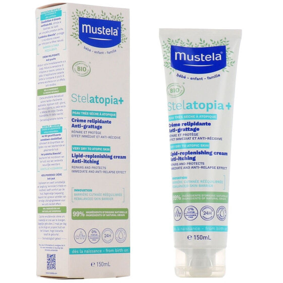 Реконструирующий крем для младенцев Mustela Stelatopia + 150 ml