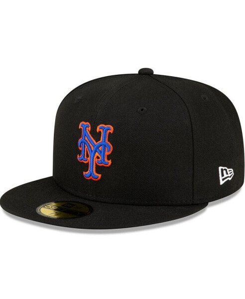 Men's Black New York Mets Authentic Collection Alternate On-Field 59FIFTY Fitted Hat
