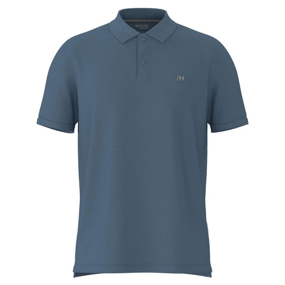 SELECTED Dante short sleeve polo