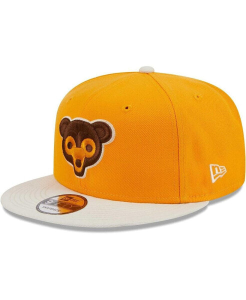 Men's Gold Chicago Cubs Tiramisu 9FIFTY Snapback Hat