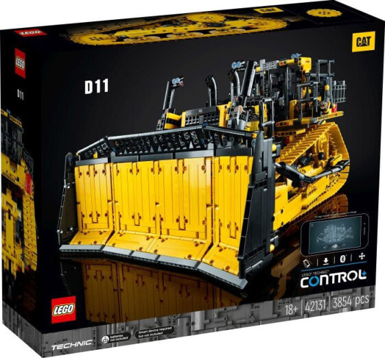 Конструктор LEGO Technic 42131 Бульдозер Cat D11 на пульте управления