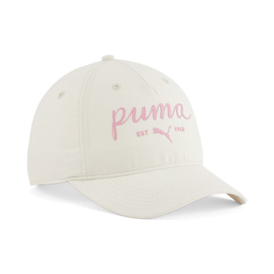 Puma Graphic Script Adjustable Cap Womens Size OSFA Athletic Casual 85960402