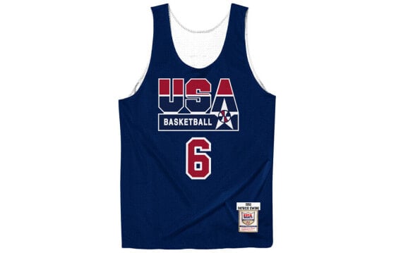 Баскетбольная жилетка Mitchell Ness Authentic 1992 ARPJGS18433-USANAVY92PEW
