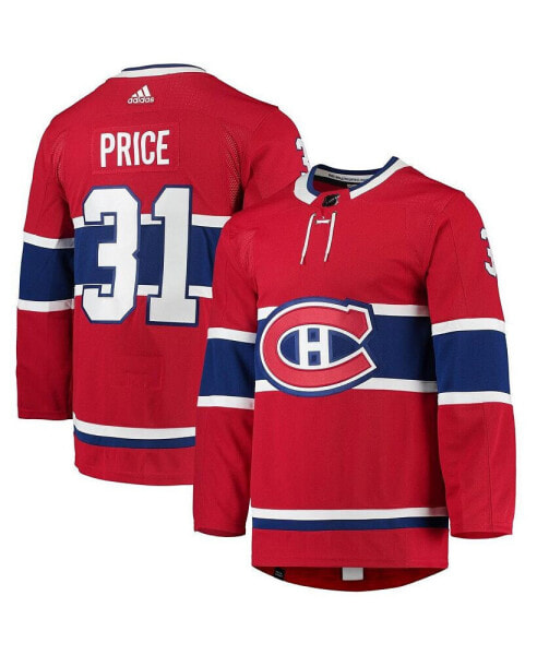 Men's Carey Price Red Montreal Canadiens Home Authentic Pro Player Jersey