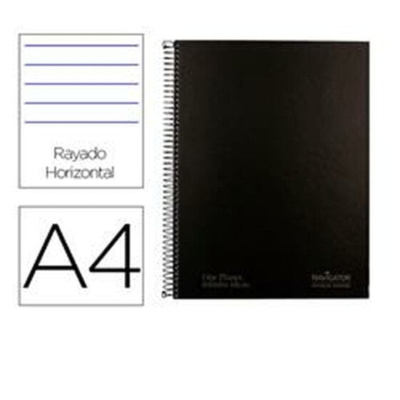 Notebook Navigator NA23 Black A4 80 Sheets