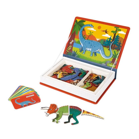 JANOD Magnetibook Dinosaurs Board Game