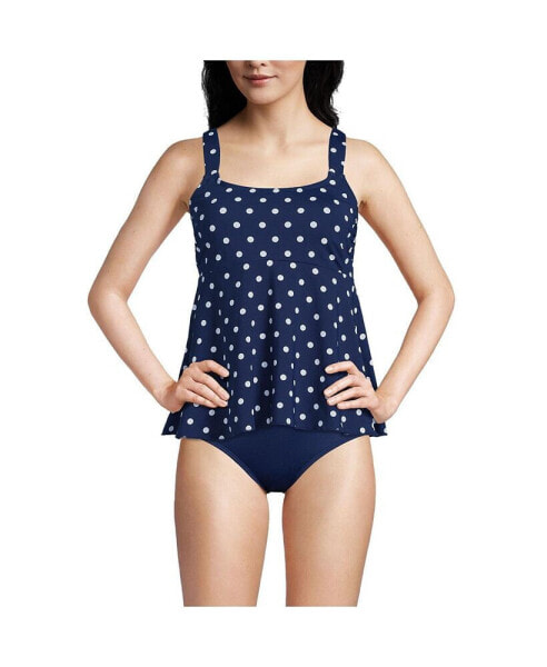 Petite Flutter Tankini Top