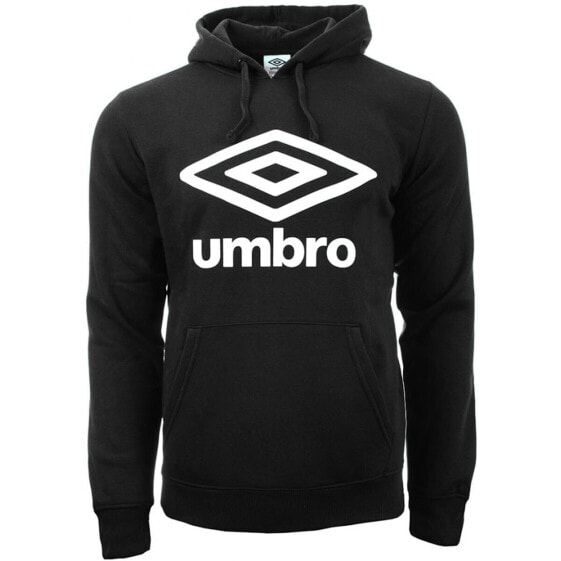 Толстовка с капюшоном детская Umbro LOGO OH Чёрный