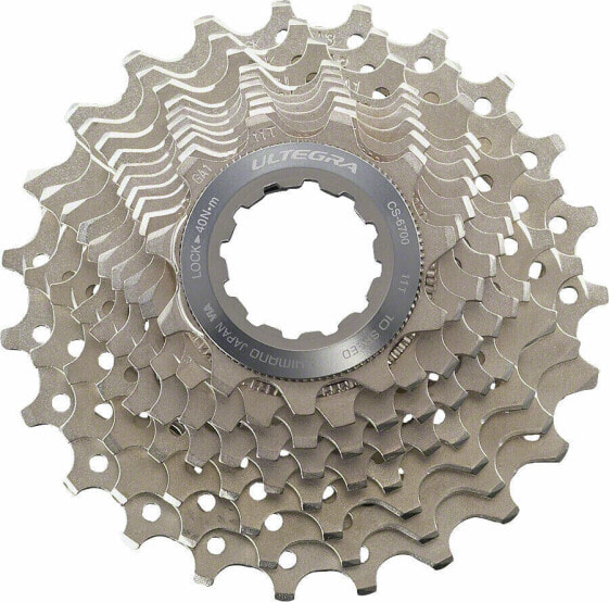 Shimano Ultegra CS-6700 Cassette - 10 Speed, 12-25t, Silver