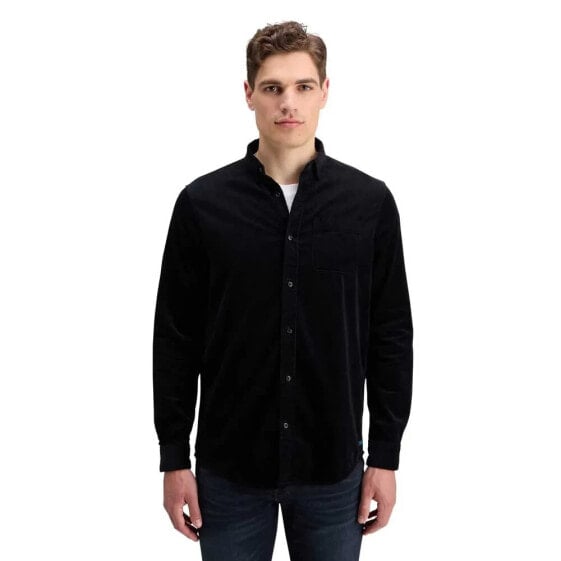 SCOTCH & SODA Solid Corduroy long sleeve shirt