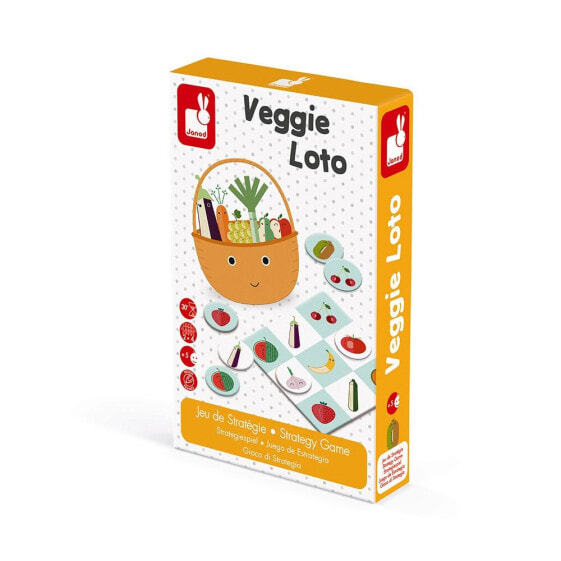 JANOD Strategy Veggie Loto Board Game