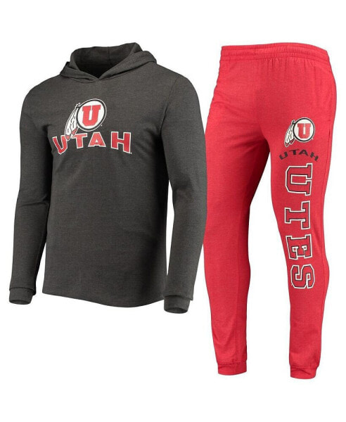 Пижама Concepts Sport Utah Utes  Hoodie & Jogger Pants