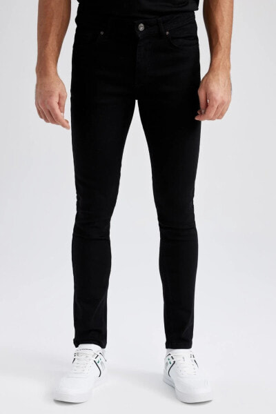 Super Skinny Fit En Dar Kalıp Normal Bel Ekstra Dar Paça Jean Pantolon R8752az23sp