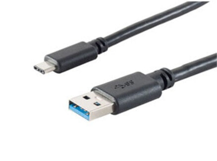 ShiverPeaks BS13-31045 - 3 m - USB A - USB C - USB 3.2 Gen 1 (3.1 Gen 1) - 5000 Mbit/s - Black