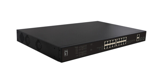 LevelOne FGP-2031 - Unmanaged - Fast Ethernet (10/100) - Power over Ethernet (PoE) - Rack mounting - 1U