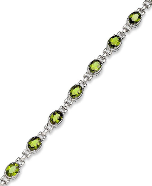 Браслет Macy's Oval Peridot Link (12 ct.)