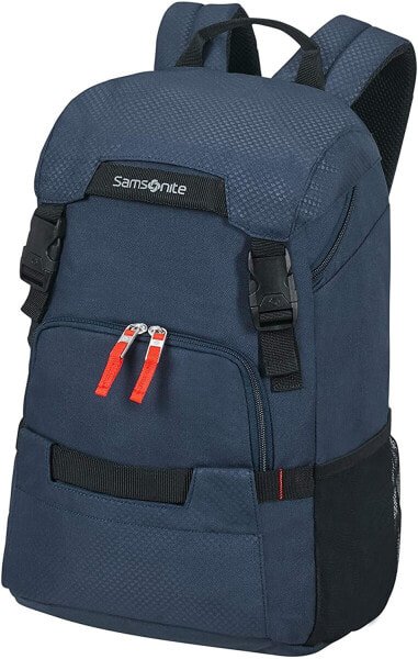 Samsonite Sonora Laptop Backpack, Blue (Night Blue), 15.6 inches expandable (45 cm - 34 L)