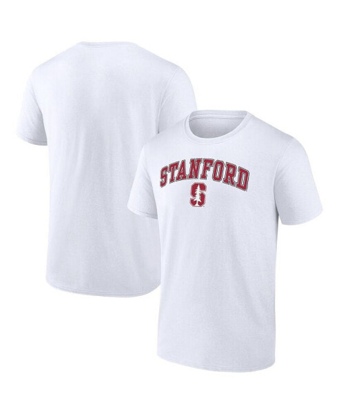 Men's White Stanford Cardinal Campus T-shirt