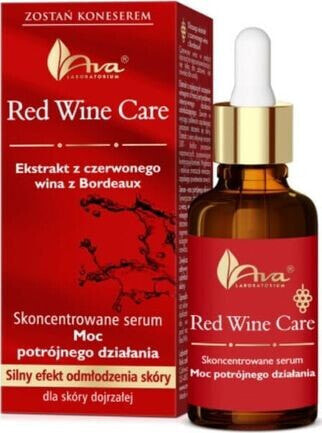 hydro laser Red Wine serum skoncentrowane do skóry dojrzałej - Moc potrójnego działania 30ml