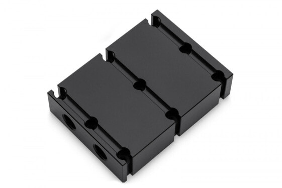 EK Water Blocks 3831109814017 - Water blocks bridge - Acetal - Polyoxymethylene (POM) - Black - 1/4" - Motherboard