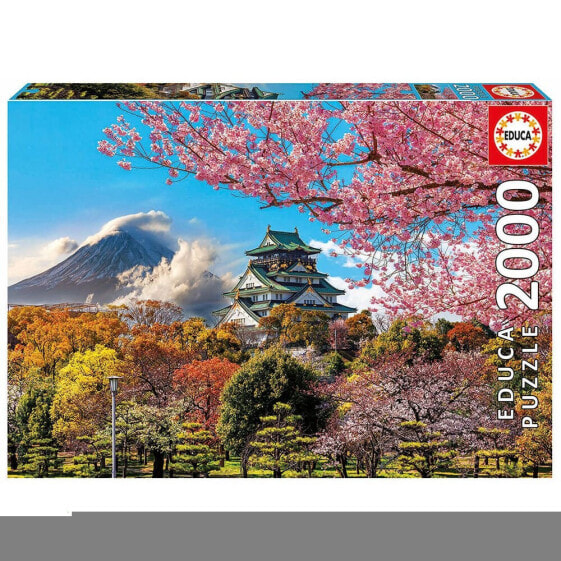 Развивающий пазл EDUCA BORRAS Замок Осаки Япония 2000 элементов