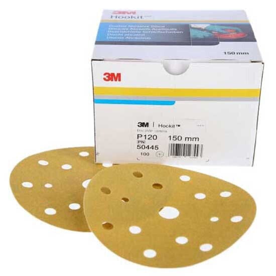 3M Hookit 255 P120 15T Grinding Disc 100 Units