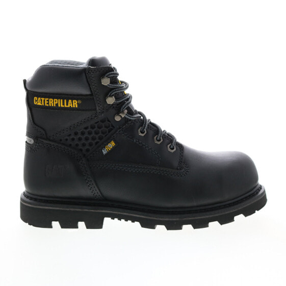 Caterpillar Structure Cool Composite Toe P91343 Mens Black Wide Work Boots