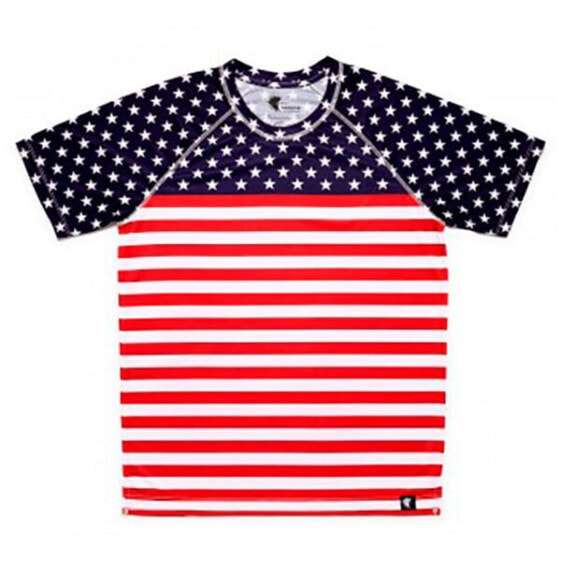 HOOPOE Stars And Stripes short sleeve T-shirt