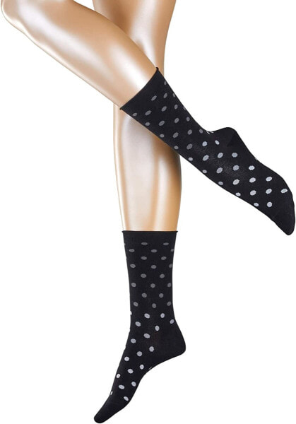 ESPRIT Socks Multicolour Dot Cotton Women's Black White Many Other Colours Reinforced Women's Socks with Pattern Breathable Patterned Colourful Thin and with Dots