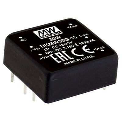 Meanwell MEAN WELL DKMW30G-12 - 18 - 75 V - 30 W - 12 V - 0.83 A - 18 g - 300 pc(s)