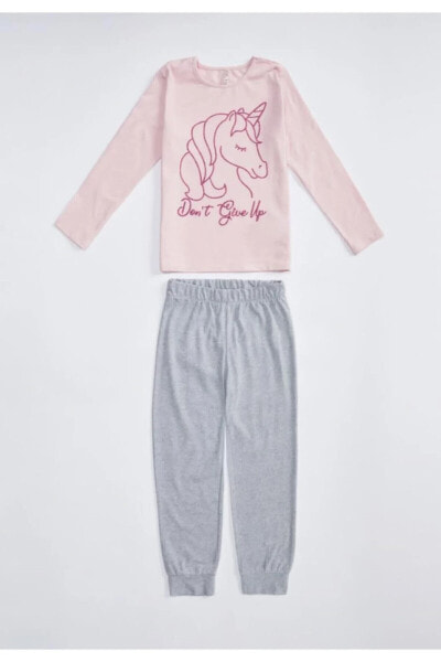 Пижама детская С дизайном единорога defacto