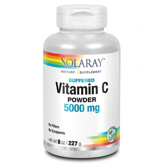 SOLARAY Buffered Vitamin C Powder 5000mgr 227 gr