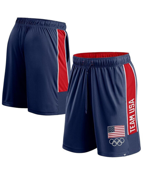 Men's Navy Team USA Agility Shorts
