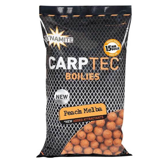 Прикормка для рыбалки Dynamite Baits Carptec Peach Melba 1,8 кг Boilie