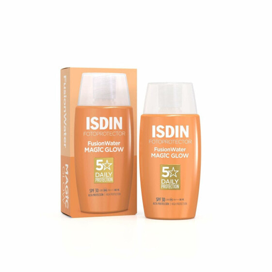 Средство для защиты от солнца для лица Isdin Fusion Water Magic Glow Spf 30 50 ml