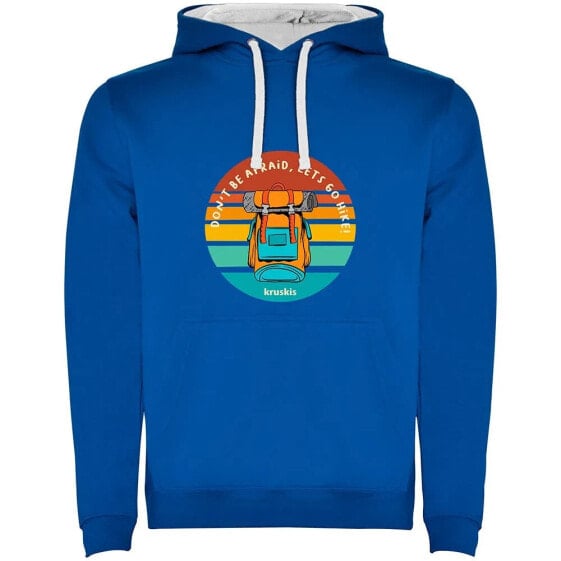 KRUSKIS Dont be Afraid Bicolor hoodie