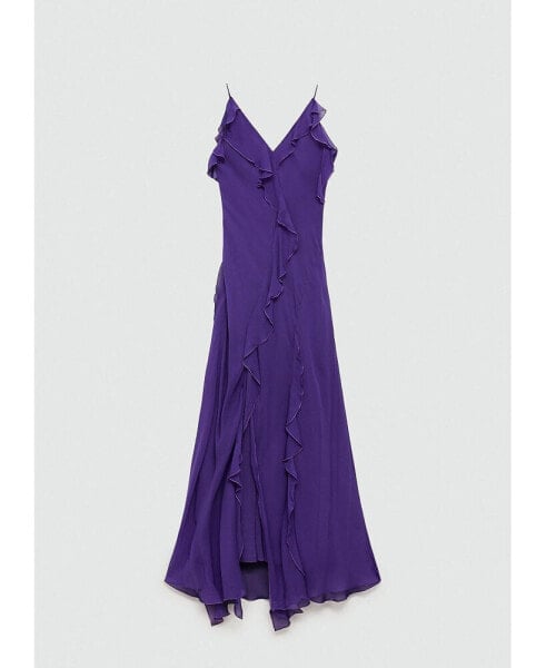 Women's Chiffon Ruffle Dress