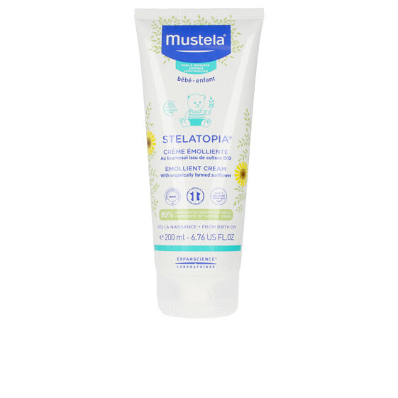 Mustela Stelatopia Emollient Смягчающий крем для сухой детской кожи