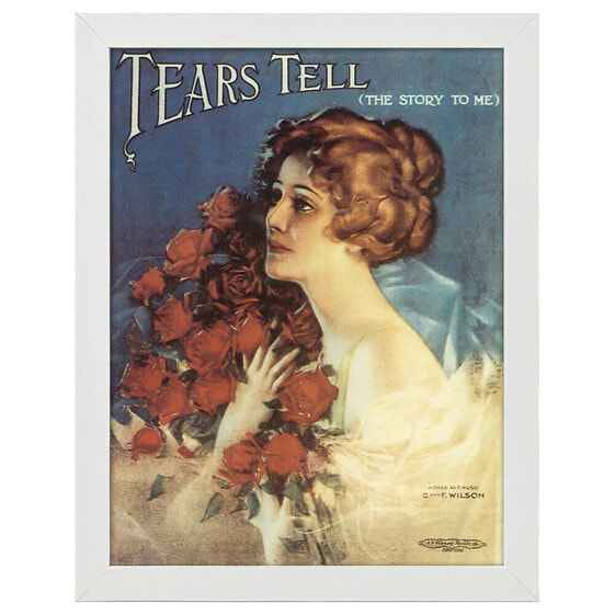 Bilderrahmen Poster Tears Tell