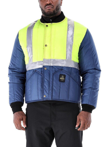 Big & Tall HiVis Cooler Wear Insulated Winter Jacket