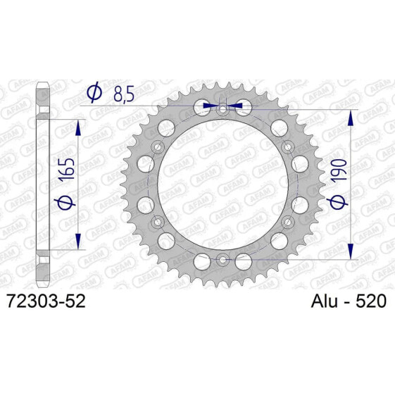 AFAM 72303 Rear Sprocket