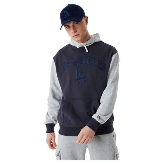 Толстовка New Era с эмблемой команды Los Angeles Dodgers - MLB Team Patch Hoodie.