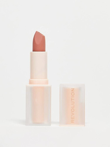 Revolution Lip Allure Soft Satin Lipstick Chauffeur Nude