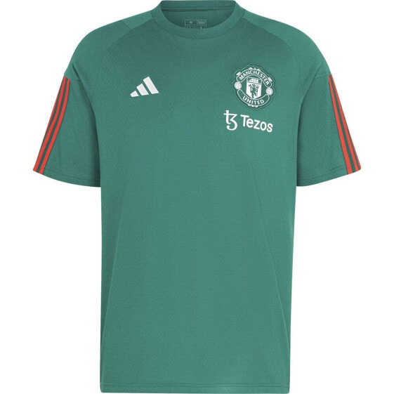 Футбольная футболка Adidas Manchester United 23/24 Короткий рукав Тренировка