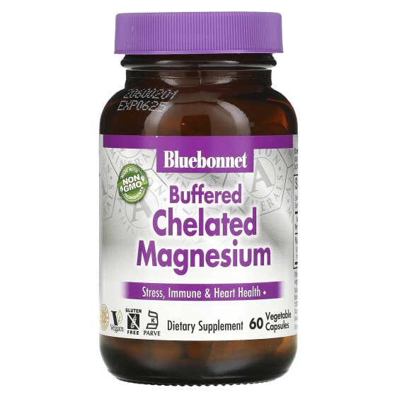 Buffered Chelated Magnesium, 60 Vegetable Capsules