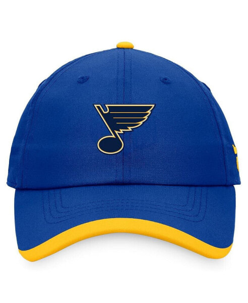 Men's Blue St. Louis Blues Authentic Pro Rink Pinnacle Adjustable Hat