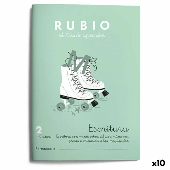 Тетрадь для письма и каллиграфии Rubio Nº2 A5 испанская 20 листов (10 штук)