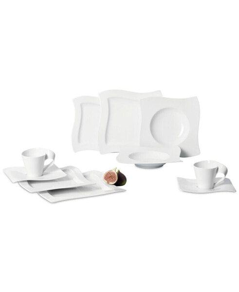 New Wave 30-Pc. Dinnerware Set, Service for 6