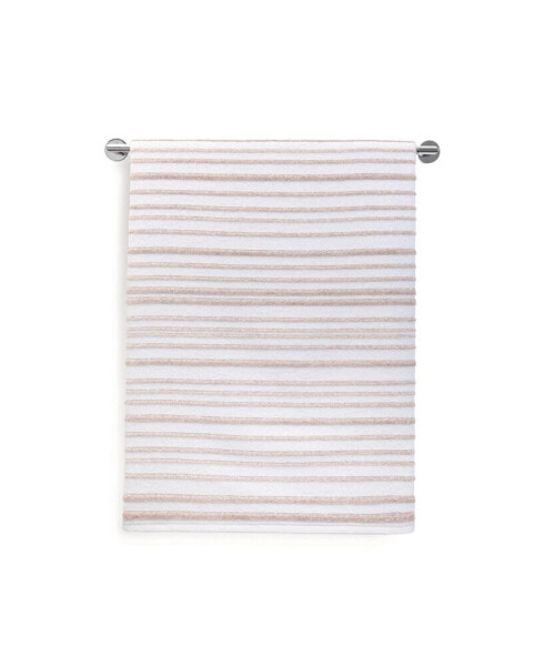 Urbane Stripe Cotton Hand Towel, 18" x 28"